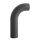 Ø 120 mm Ofenrohr Bogen 90° gezogen - Schenkel kurz