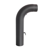 Ø 150 mm Ofenrohr Bogen 90° gezogen - Schenkel...