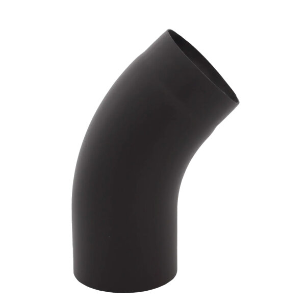 Ø 130 mm Ofenrohr Bogen 45° gezogen