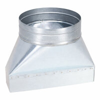 FK Adapter 250 x 50 mm auf Ø 180 mm, symmetrisch