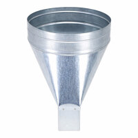 FK Adapter 250 x 50 mm auf &Oslash; 180 mm, symmetrisch