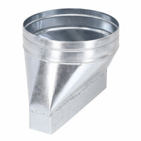 FK Adapter 250 x 50 mm auf Ø 200 mm, symmetrisch