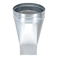 FK Adapter 300 x 90 mm auf &Oslash; 180 mm, symmetrisch