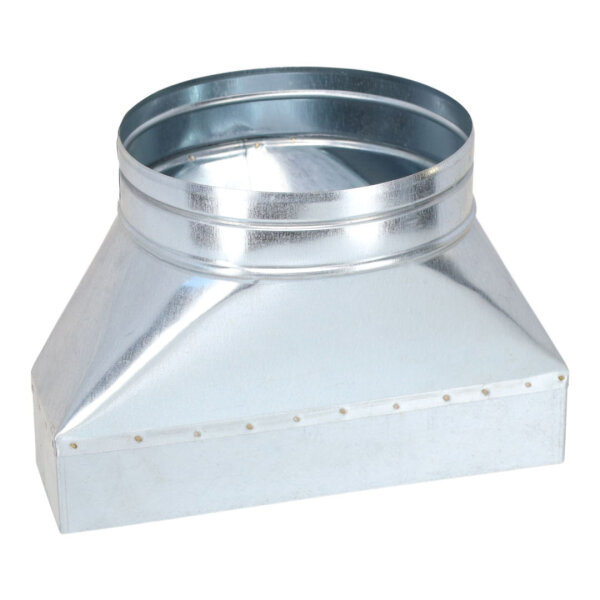 FK Adapter 300 x 90 mm auf Ø 200 mm, symmetrisch