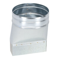 FK Adapter 150 x 50 mm auf Ø 150 mm, asymmetrisch