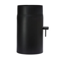 Ø 130 mm Ofenrohr Längenelement 25 cm mit...