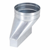 FK Adapter 250 x 50 mm auf Ø 160 mm, asymmetrisch