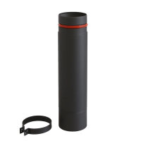 Ø 80 mm Pelletofenrohr Teleskoprohr 2x 33 cm -...