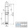 Ø 100 mm Pelletofenrohr Teleskoprohr 2x 33 cm - verstellbar 40-60 cm