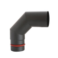Ø 80 mm Pelletofenrohr Bogen 90° - 3-tlg.