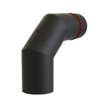 Ø 80 mm Pelletofenrohr Bogen 90° - 3-tlg. -...