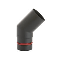 Ø 80 mm Pelletofenrohr Bogen 45°
