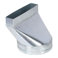 FK Adapter 250 x 50 mm auf Ø 200 mm, asymmetrisch