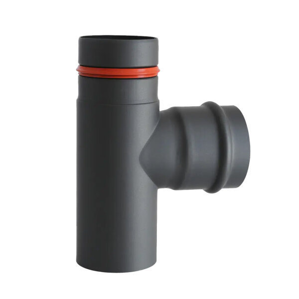 Ø 80 mm Pelletofenrohr T-Stück 90°