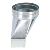 FK Adapter 300 x 90 mm auf Ø 180 mm, asymmetrisch