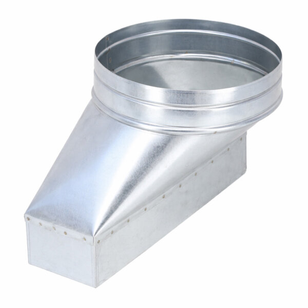 FK Adapter 300 x 90 mm auf Ø 200 mm, asymmetrisch