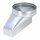 FK Adapter 300 x 90 mm auf Ø 200 mm, asymmetrisch