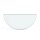 Funkenschutzplatte Glas für Kaminofen Halbkreis 70 x 100 x 0,6 cm