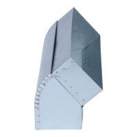 FK &Uuml;bergang Wand-Boden verstellbar 45-90&deg;, 300 x 90 mm