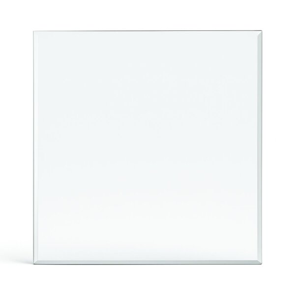 Funkenschutzplatte Glas für Kaminofen Quadrat 90 x 90 x 0,6 cm