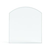 Funkenschutzplatte Glas für Kaminofen Segmentbogen...