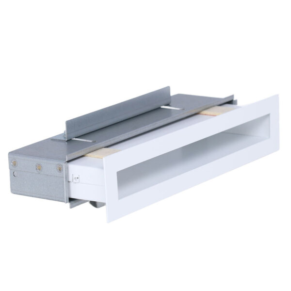 Open Air small 30 Ventilationsleiste, 300 x 60 mm, weiß
