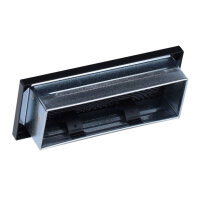 FK Luftgitter 150 x 50 mm, schwarz