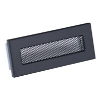 FK Luftgitter 150 x 50 mm, schwarz