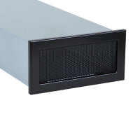 FK Luftgitter 150 x 50 mm, schwarz