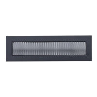 FK Luftgitter 250 x 50 mm, schwarz