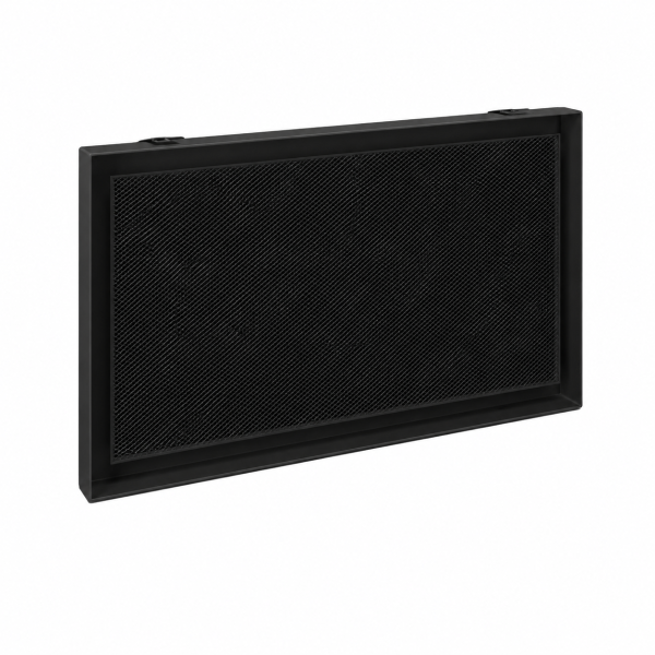 Open Air 007 XXL UnderCover, Front Putzträgerplatte, 300 mm x 500 mm, schwarz