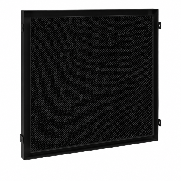 Open Air 007 XXL UnderCover, Front Putzträgerplatte, 500 mm x 500 mm, schwarz