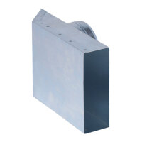 FK &Uuml;bergang von 150 x 50 mm in 90&deg; auf &Oslash; 125 mm