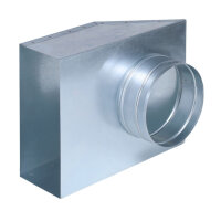 FK Übergang von 200 x 90 mm in 90° auf Ø...