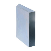 FK &Uuml;bergang von 250 x 50 mm in 90&deg; auf &Oslash; 150 mm