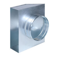 FK Übergang von 300 x 90 mm in 90° auf Ø...