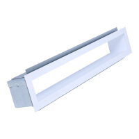 Open Air 60, Ventilationsleiste, 600x100mm, wei&szlig;