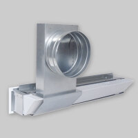 Ø 125 mm Aluflex solo Anschluss für OA small,...