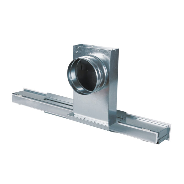 Aluflex solo Anschluss für OA small, Laufschiene mit 1x Anschluss Ø 160 mm