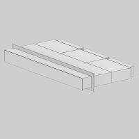 Außenluftanschluss Rainstop Edelstahl mit FK...