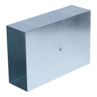 FK Absperrklappe mit Silikondichtung, Innenvierkantanschluss 8 x 8 mm, 200 x 90 mm