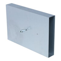 FK Absperrklappe mit Silikondichtung, Innenvierkantanschluss 8 x 8 mm, 250 x 50 mm