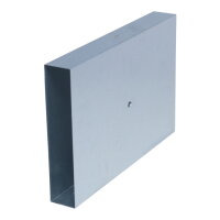 FK Absperrklappe mit Silikondichtung, Innenvierkantanschluss 8 x 8 mm, 250 x 50 mm