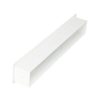 Open Air 60 SK Ventilationsleiste mit Gittergewebe, 600 x 100 mm, wei&szlig;