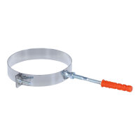 Ø 125 mm Wandhalterung mit Stockschraube Edelstahl