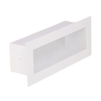 Open Air 101 SK Ventilationsleiste mit Gittergewebe, 285 x 114 mm, wei&szlig;