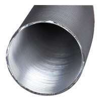 Color-Flex &Oslash; 100 mm, schwarz, 20 m lang, gestaucht auf 8 m