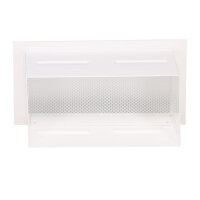 Open Air 103 SK Ventilationsleiste mit Gittergewebe, 285 x 180 mm, wei&szlig;