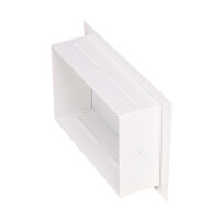 Open Air 103 SK Ventilationsleiste mit Gittergewebe, 285 x 180 mm, wei&szlig;