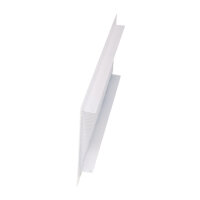 Open Air 104 SK Ventilationsleiste mit Gittergewebe, 520 x 180 mm, wei&szlig; ohne Rahmen